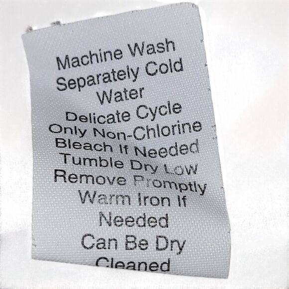 CAbi #938 Small Rosewater & White Ladylike Sheer Top Paisley & Geometric Design - Picture 15 of 15